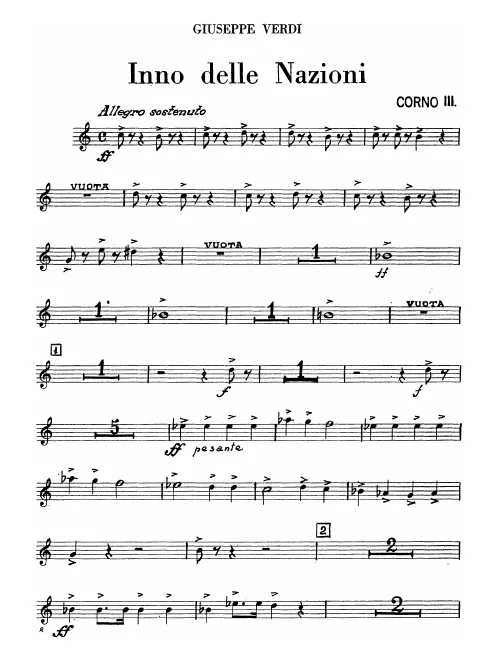 Horn 3 (D)