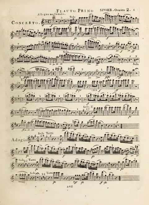 Flute 1, 2