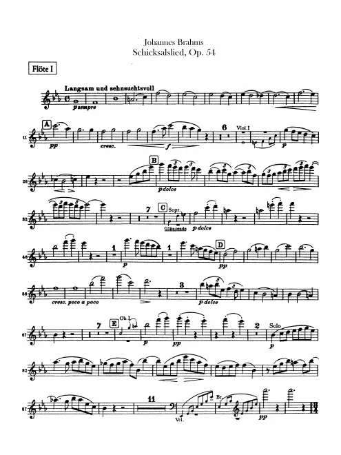 Flute 1, 2