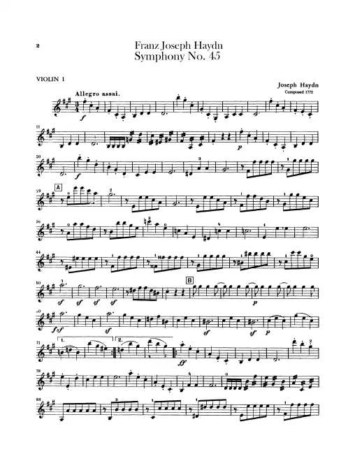 Violins I