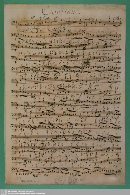 Continuo (figured)