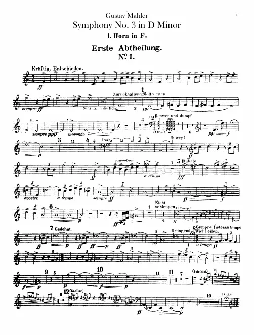 Horn 1 (F)