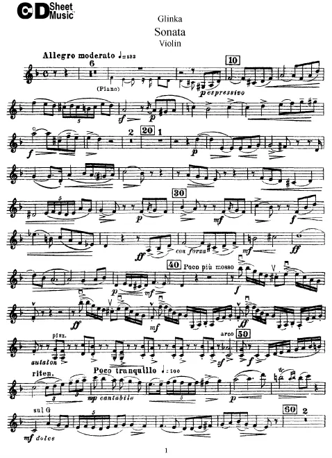 Violin Part (alternate to viola)