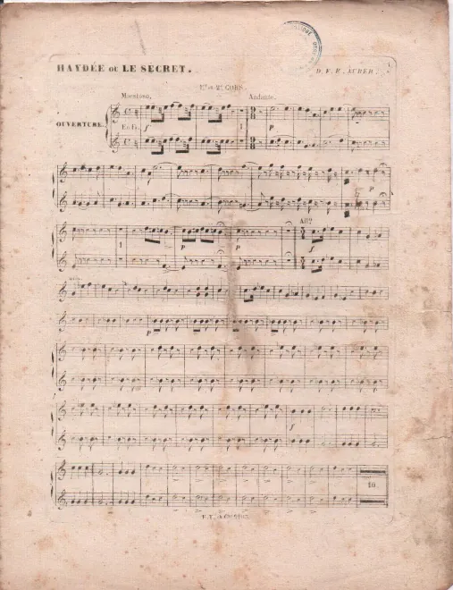 Horn 1/2 (F), 3/4 (B♭)