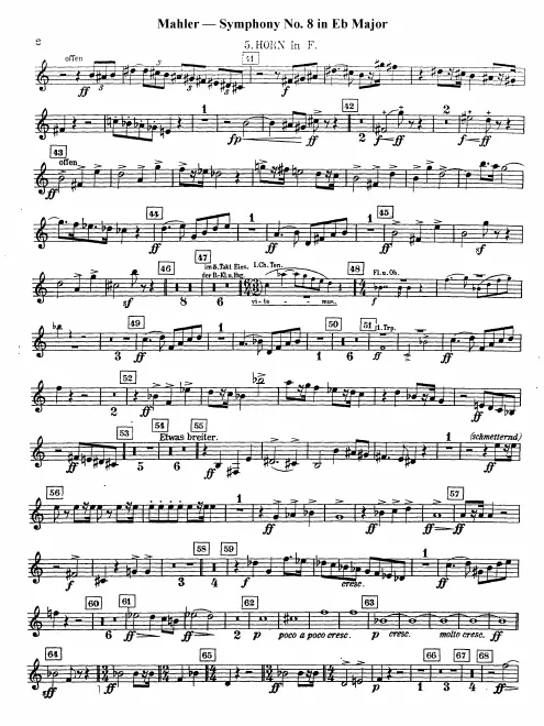 Horn 5 (F)