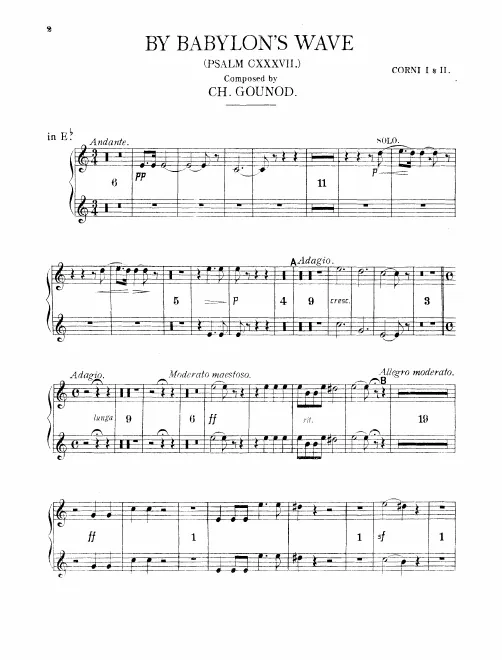 Horn 1/2 (E), 3/4 (C)
