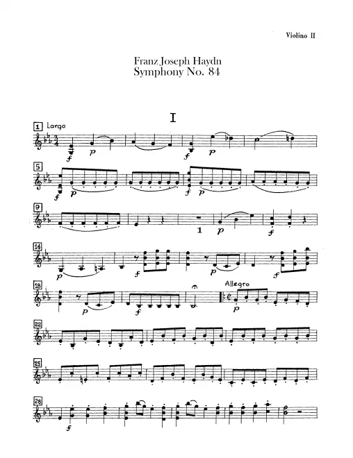 Violins II