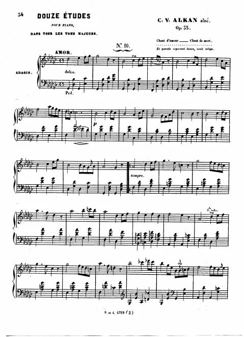 10. Chant d'amour-Chant de mort. Adagio