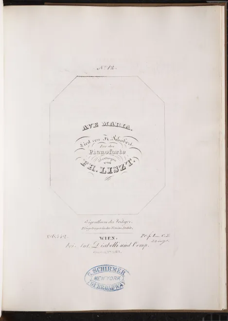 12. Ave Maria [Ellens dritter Gesang] (S.558/12)