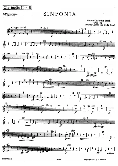 Clarinet 2 (B)