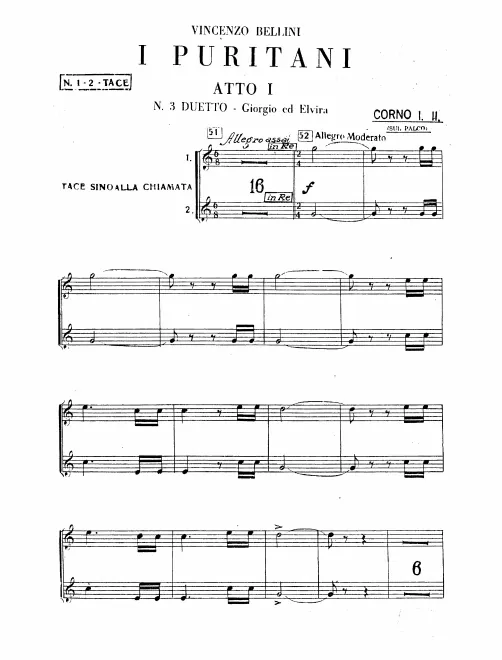 Horn 1/2 (D/E)