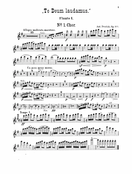 Flute 1, 2