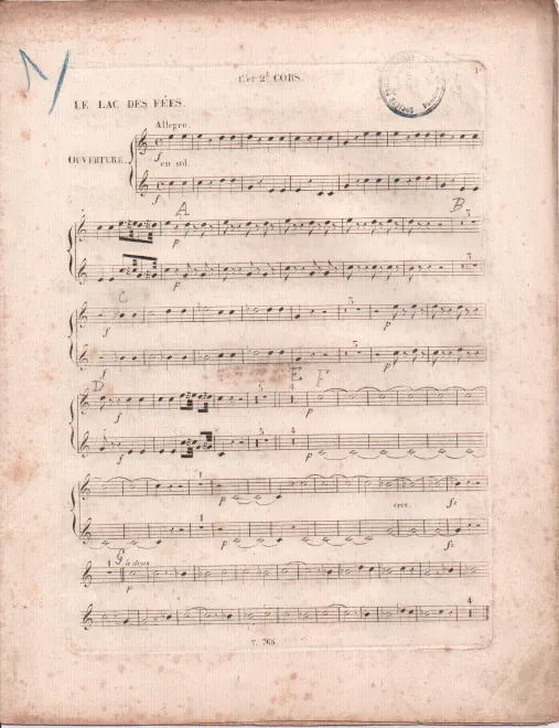 Horn 1/2 (G), 3/4 (C)