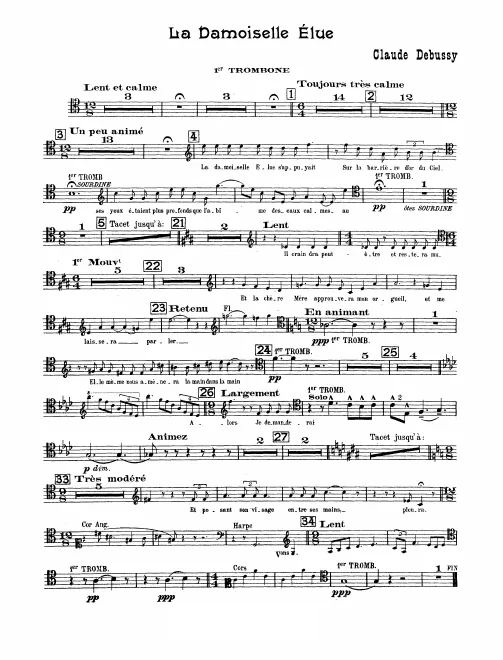 Trombone 1/2, 3
