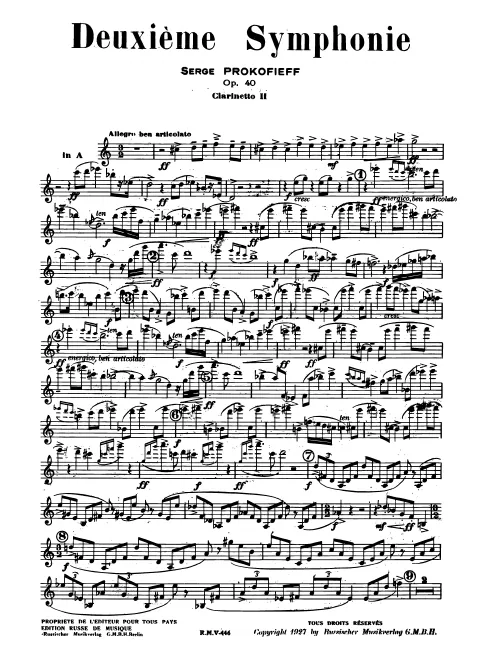 Clarinet 2 (A/B)