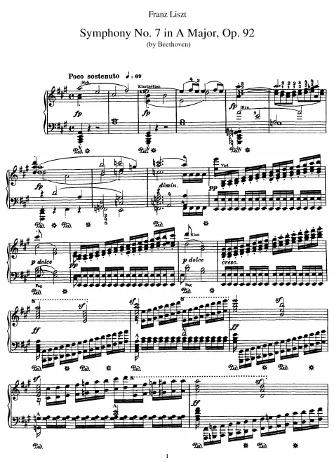Complete Score (S.464/7)