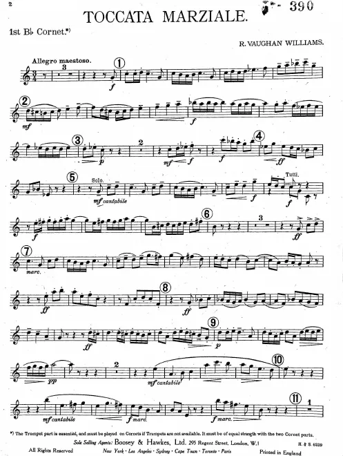 Cornet 1 (B)