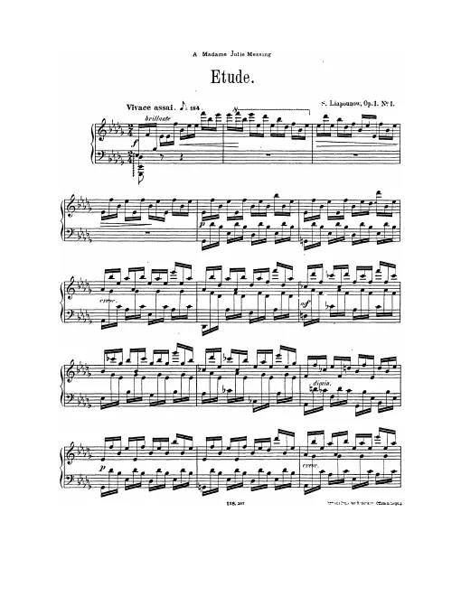 Complete score of all pieces