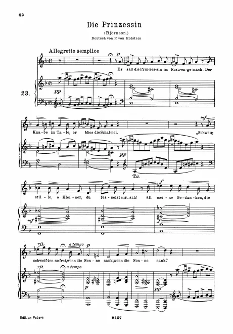 Complete Score (original key, )