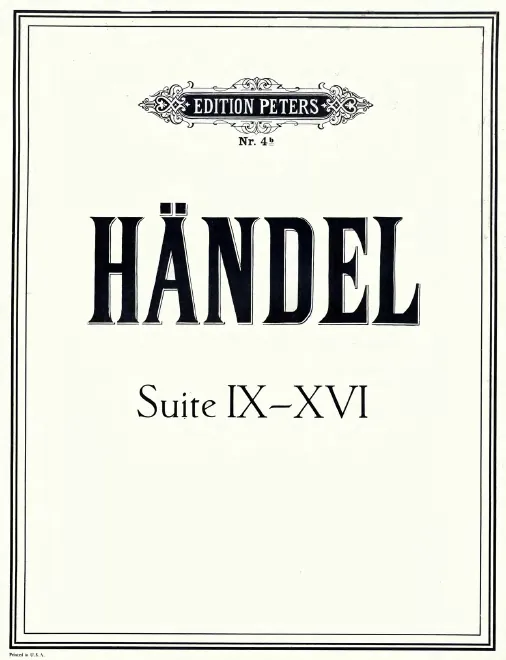 Heft 2 : Suite IX-XVI