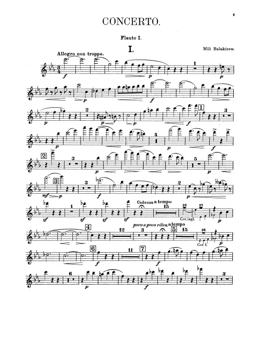 Flute 1, 2, 3/Piccolo