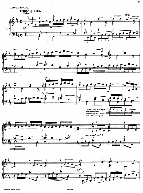2. Præludium in , BWV 925