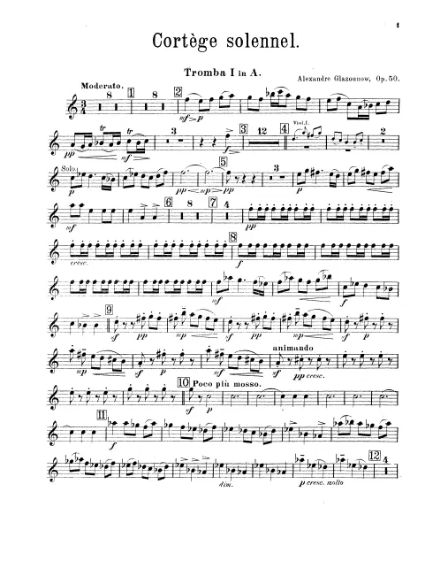 Trumpet 1, 2, 3 (A)