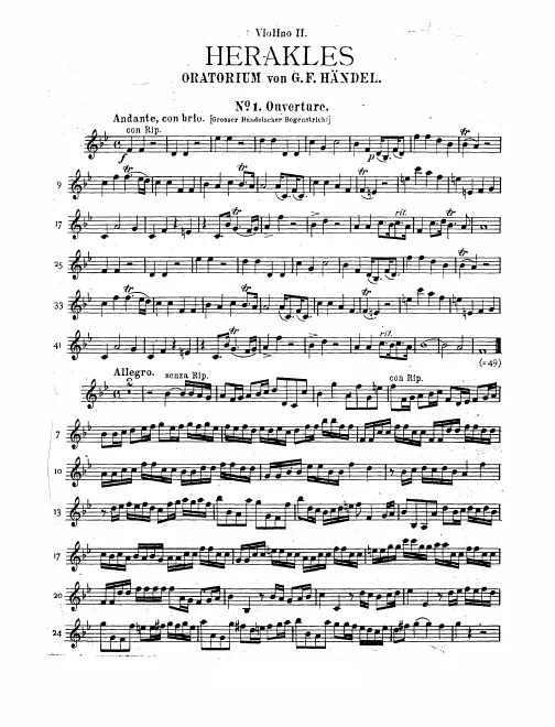 Violins II