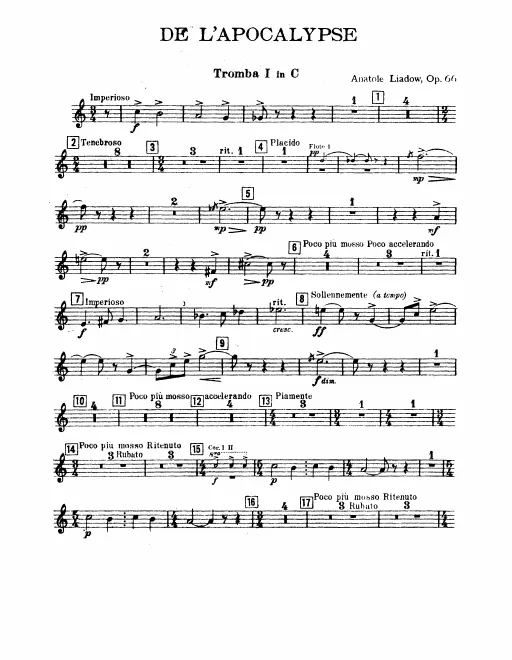 Trumpet 1, 2, 3 (C)