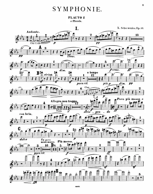 Flute 1/Piccolo, 2/Piccolo