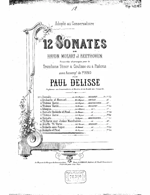 12. Mozart: Andante sostenuto et final (Violin Sonata, K.296)