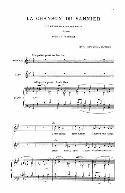 6. La chanson du vannier