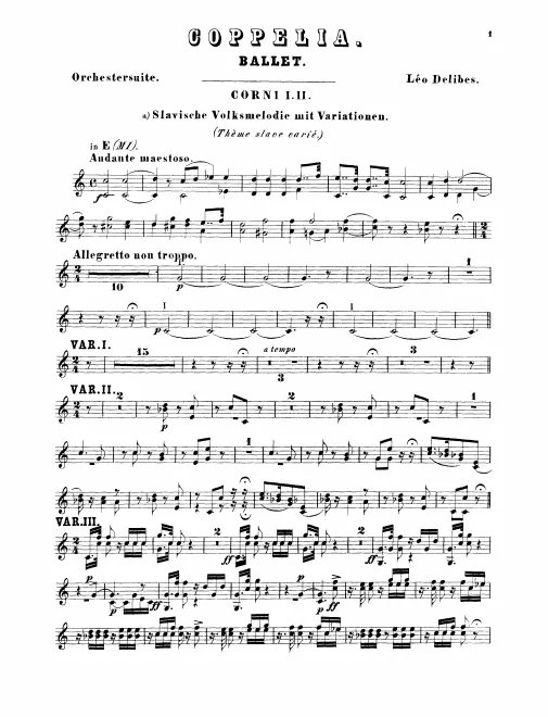 Horn 1/2 (D/E/F), 3/4 (D/E/E)