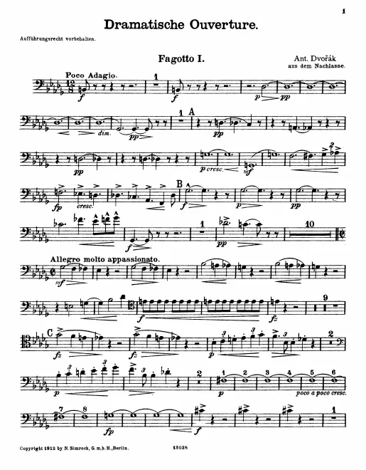 Bassoon 1, 2