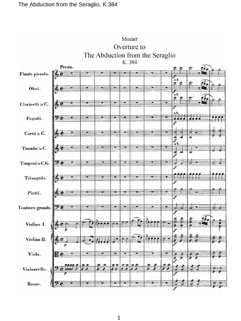 Complete Score (reprint)