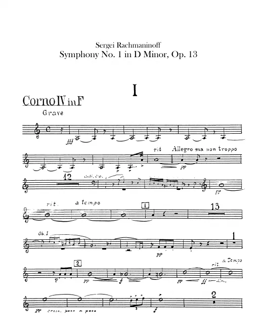 Horn 4 (F)