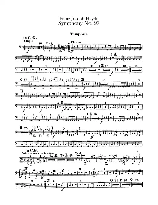 Timpani (C/G)
