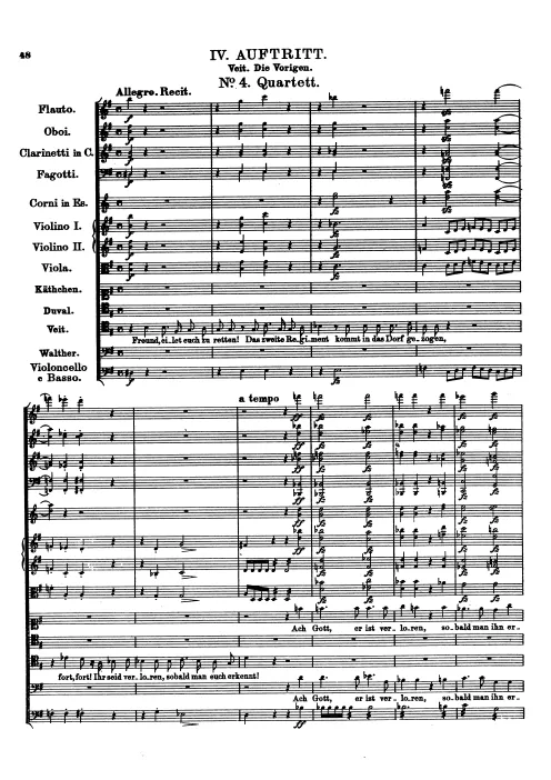4. Quartet 'Freund, eilet euch zu retten'