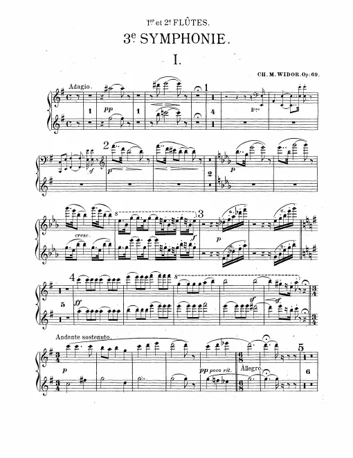 Flute 1/2, 3
