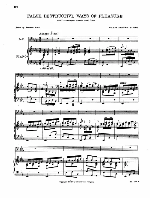 Aria: False, destructive ways of pleasure (Bass)