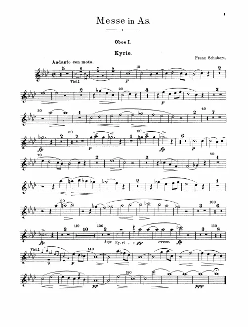 Oboe 1, 2