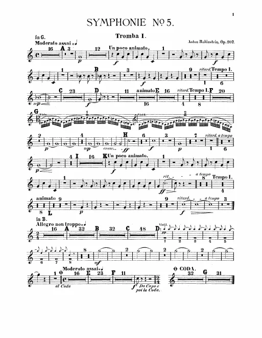 Trumpet 1, 2 (B/G)