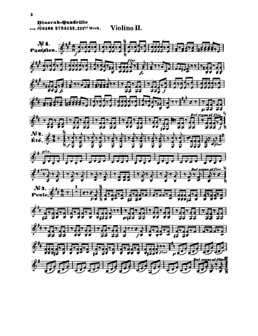 Violins II