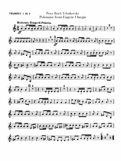 Trumpet 1, 2 (F)