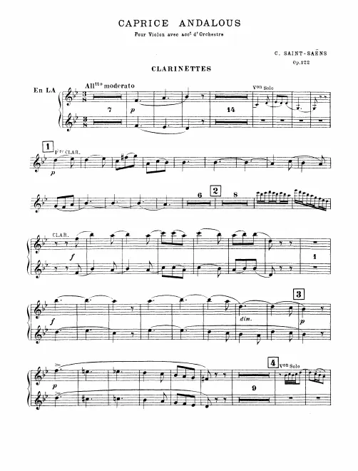 Clarinet 1/2 (A)