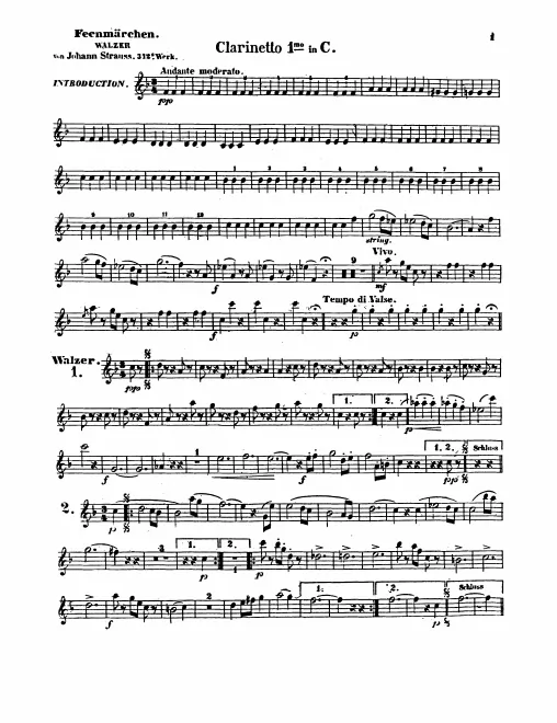 Clarinet 1, 2 (C)