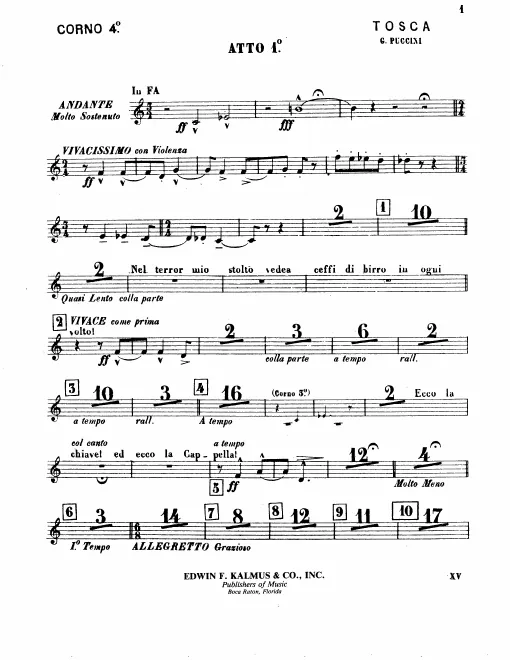 Horn 4 (F)