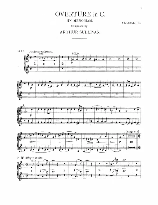 Clarinet 1/2 (C/B♭)