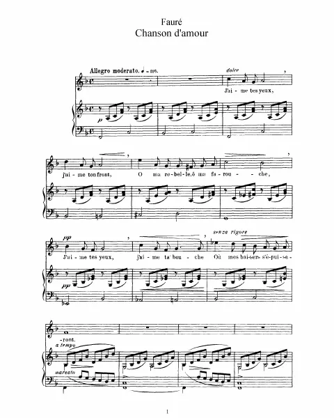 Complete Score (Original keys for medium voice)