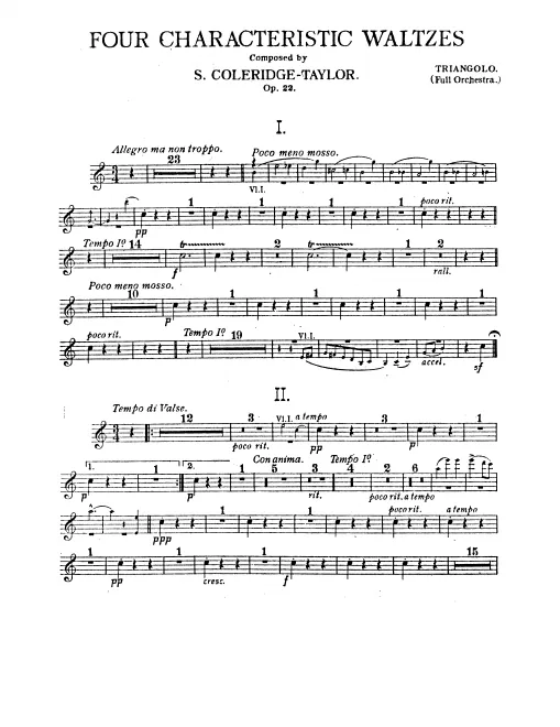 Triangle, Bass Drum/Cymbals